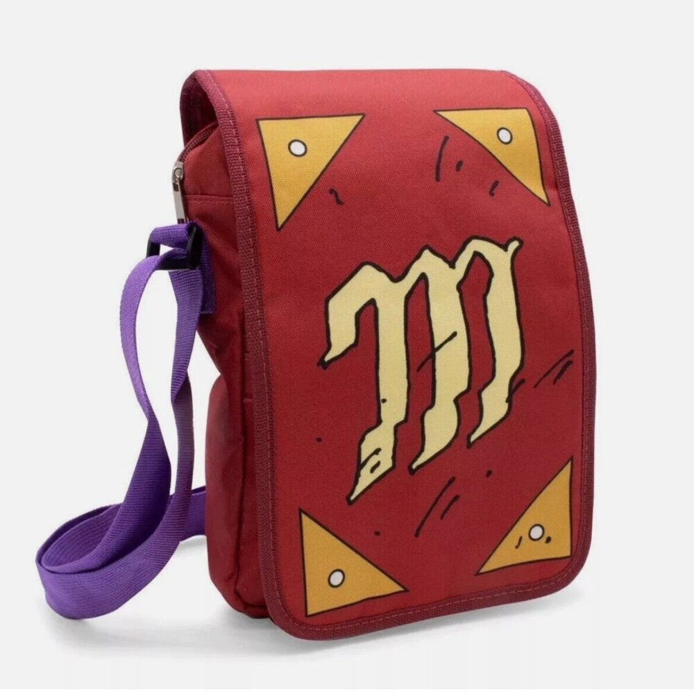 Nickelodeon ahhh real monsters Messenger Bag Purse Crossbody 90's Y2K Red NWT